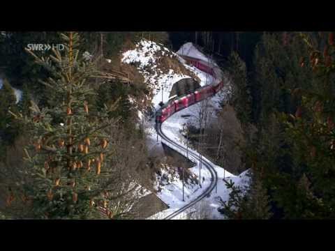 On a narrow-gauge track from Chur to Arosa. Of mountains and bridges