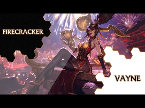 ► Firecracker Vayne ◀ League of Legends Skin Spotlight