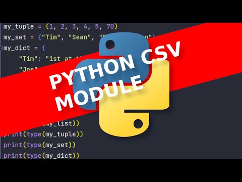 Python CSV Module