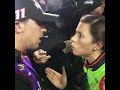 'WHAT ARE YOU DOING?!' Danica Patrick vs  Denny Hamlin #shorts