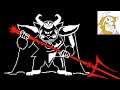 Asgore Fight But With Asgore Runs Over Dess Song