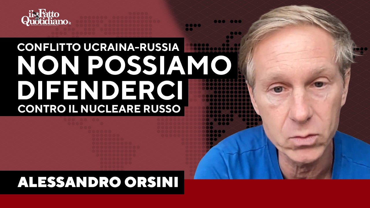 Orsini sull’Ucraina: "27mila soldati persi al mese, un numero spaventoso"