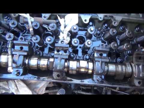 Detroit series 60 in frame rebuild (part 4) camshaft removal
