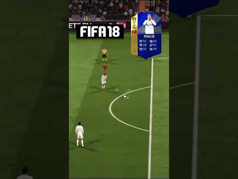 CR7 FIFA 23 Vs FIFA 18 #fifa #tots #fifamobile #fifa18 #fifa23 #cr7 #ronaldo
