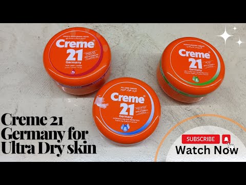 Creme 21 Germany moisturiser ||How To use || Best Winter moisturiser For Dry Skin #creme21