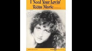 I Need Your Lovin&#39; - Teena Marie - Guitar Play Through