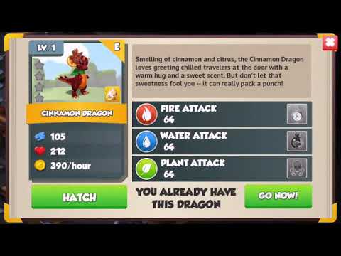 Got Cinnamon dragon from bottomless dungeon