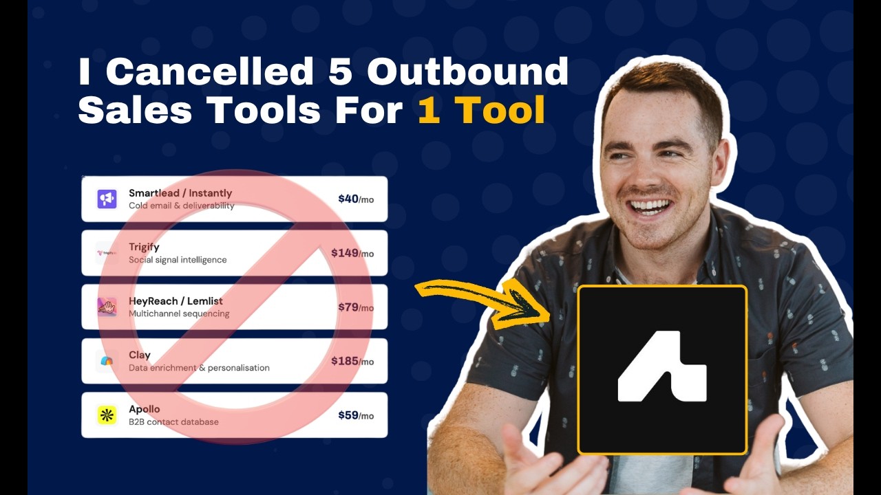 How I Replaced Apollo, Clay, SmartLead, Trigify &amp; HeyReach With One Platform video thumbnail