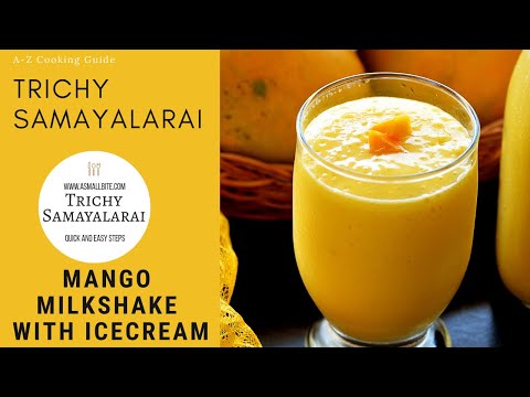 Mango Milkshake | Mango Milkshake with Ice cream | Fresh Mango Shake
