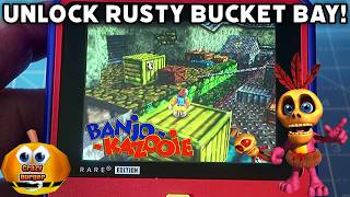 How To Unlock Rusty Bucket Bay On Banjo Kazooie Rare Super Pocket!