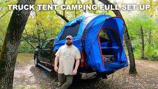 Truck Tent Camping Full Set Up