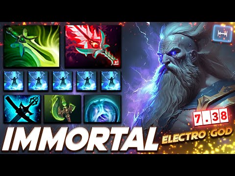 7.38 Immortal Zeus Electro GOD - Dota 2 Pro Gameplay [Watch & Learn]