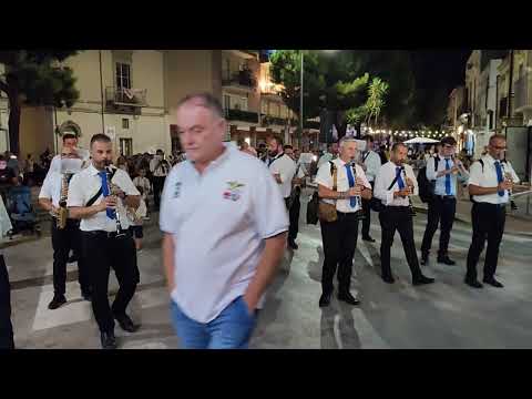 Marcia Omaggio a Gioia Banda di Capurso 28/8/23 Capurso Processione di S Maria Del Pozzo