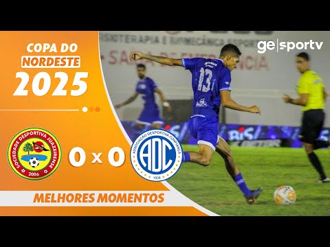 Gols e lances de Juazeirense x Confiança-SE
