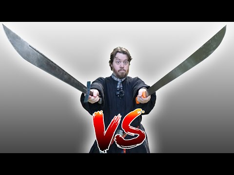 The difference between the FALCHION and MACHETE - why one is a sword and the other is not