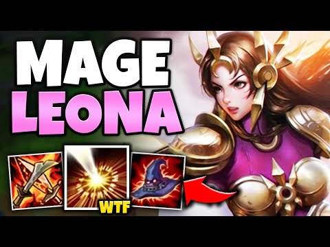 FULL AP LEONA MID HAS 100% KILL-RATE IN LANE! ONE E = ONE KILL - League of Legends