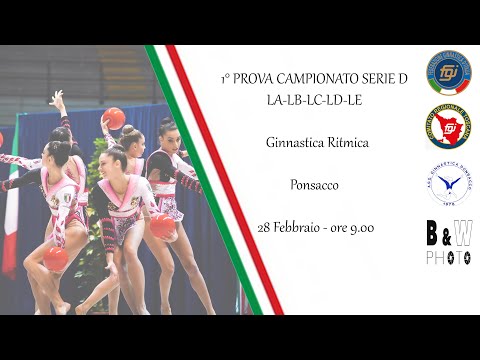 1° Prova Campionato Serie D LA-LB-LC-LD-LE