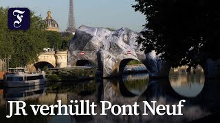 Pariser Brücke wird zur Berghöhle