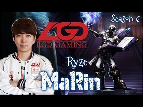 Leesin Replay | Marin pick Ryze top sever korean highlights 2016