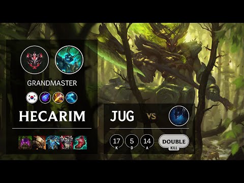 Hecarim Jungle vs Nocturne - KR Grandmaster Patch 11.8