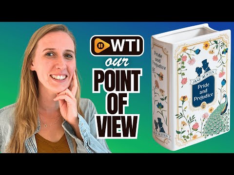 H&H Pride and Prejudice Book Vase for Flowers + Bookmark - WTI product video review