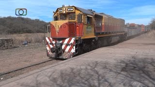 preview picture of video 'Tren de Belgrano Cargas pasando por Palomitas'