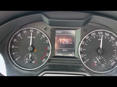 2014 Skoda Octavia 1.6 TDI 105 HP 0-200 km/h Acceleration