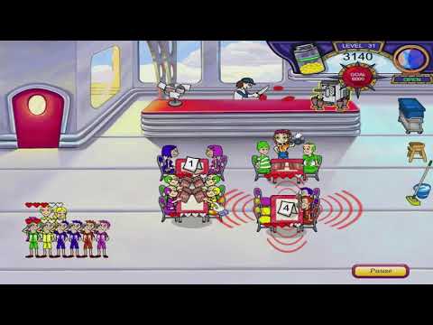 Diner Dash 3: Flo on the Go Walkthrough - Level #31 - Blimp - Chocolate Milkshakes