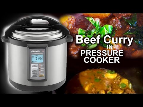 Beef Curry in Pressure cooker- কিভাবে সহজে মাংস রান্না করবেন