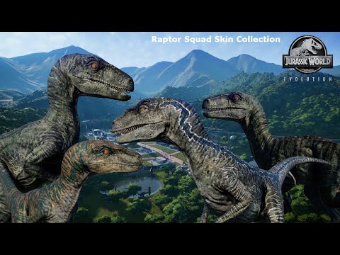 Jurassic World Evolution: Raptor Squad Skin Collection (PC) - Steam Key - GLOBAL - 1