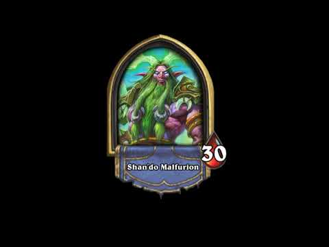 Shan'do Malfurion All Hero Quotes - Hearthstone
