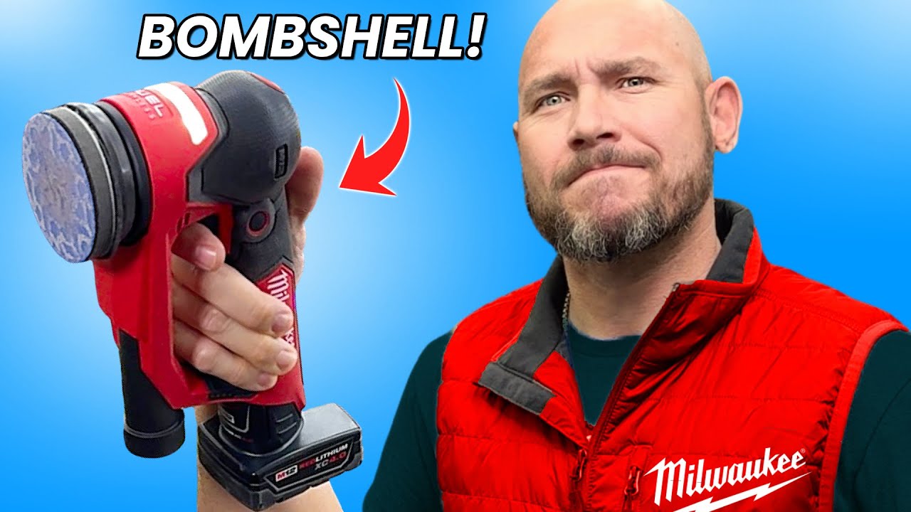 Milwaukee Just Changed Cordless Sanders FOREVER (amazing new tool)