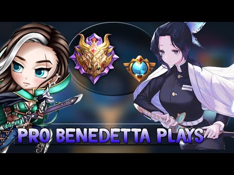 Mythical Glory Ranked using Benedetta - MLBB