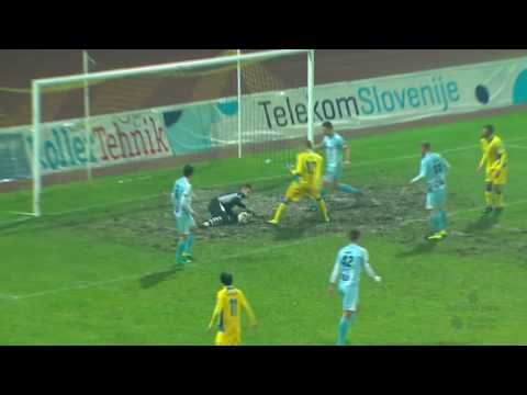16. krog: Domžale - Gorica 5:0; Prva liga Telekom Slovenije 2016/17