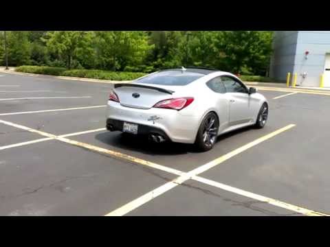Hyundai Genesis Coupe 3.8 Magnaflow Straight Pipe Exhaust