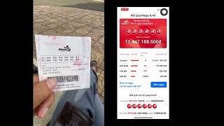 Trúng vietlott được 300k nè cả nhà #vietlott #xosohomnay #xosovietlott #xổsốvietlott #mega #love #