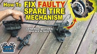 How To Fix Spare Tire Mechanism - GM Vehicles (Andy’s Garage: Episode - 89)