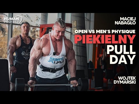 Open vs Men's Physique | Trening PULL | Maciej Nabagło & Wojtek Dymarski