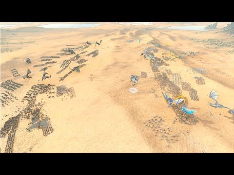 MASSIVE HIGH ELVES vs DARK ELVES BATTLE  - Total War: WARHAMMER 2