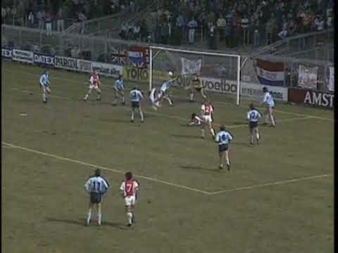 Goal! John Bosman. 06.04.1986. Ajax - FC Utrecht