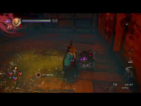 Nioh 2 - Live Walkthrough Pt . 19: The Hollow Fortress Boss Fight