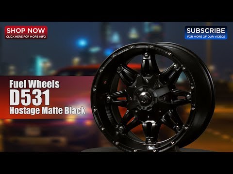 FUEL WHEELS D531 Hostage Matte Black