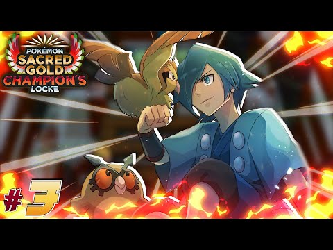 Pokémon Sacred Gold CL Ep. 3 - ¡VS LÍDER PEGASO! ¡CÓMO QUE RAYO SOLAR!