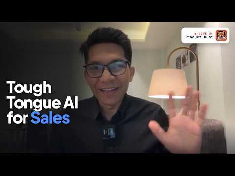 Tough Tongue AI for Sales | Product Hunt Launch