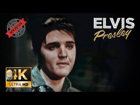 Elvis Presley AI 4K Colorized ⭐ Enhanced - When My Blue Moon Turns to Gold Again (1957) New Settings