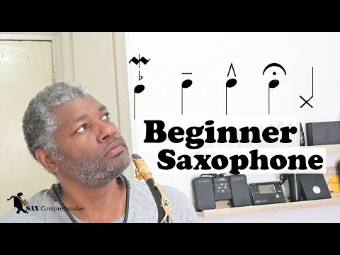 Learn to read saxophone sheet music