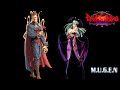 MUGEN Tag Arcade Gameplay Demitri Morrigan Darkstalkers