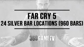 Far Cry 5 24 Silver Bar Locations (960 Silver Bars in total) - How to easily get Silver Bars