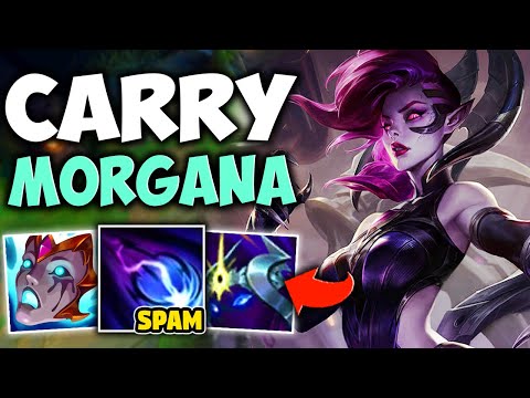 THIS CARRY MORGANA BUILD PUTS MY SOLO QUEUE TEAMMATES ON MY BACK - League of Legends