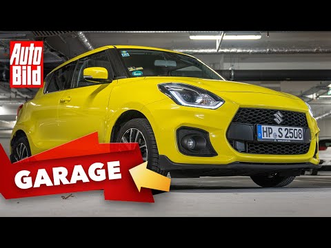 Suzuki Swift Sport (2021) | Der Swift im AUTO BILD-"Garagen-Check" | mit Jan Götze